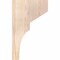 Ekena Millwork Monterey Smooth Corbel, Douglas Fir, 5 1/2"W x 12"D x 20"H COR06X12X20MON00SDF - alternate 2